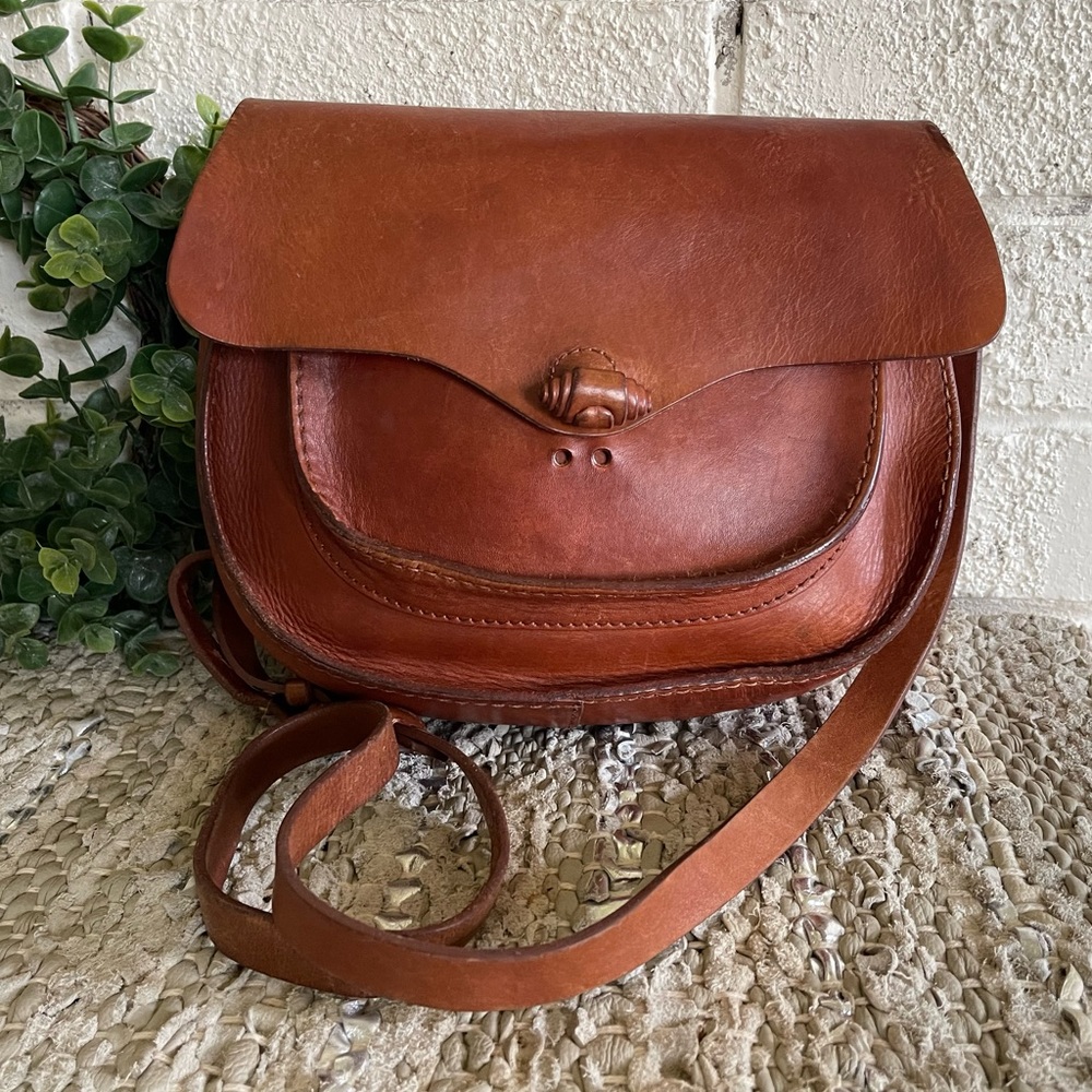 Madewell Savannah Leather Saddlebag Shoulder Bag